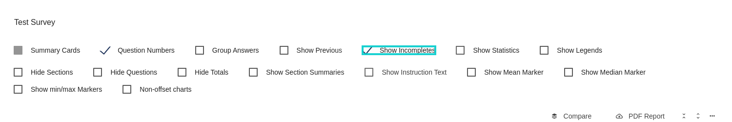 Response categories 2