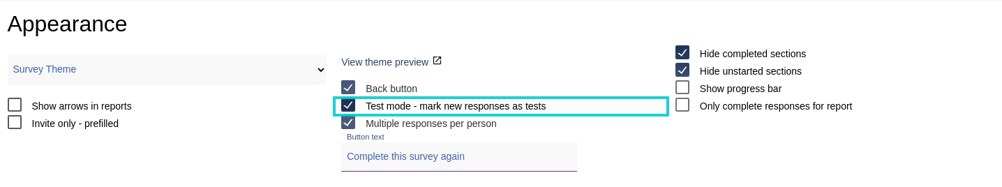 Testing your survey 5